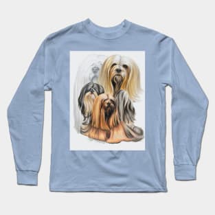 Lhasa Apso Medley Long Sleeve T-Shirt